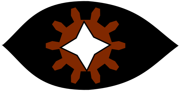 Librae logo, a star superimposted over a gear over an eye